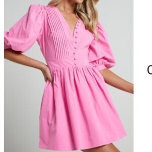 Pink mini dress NWT!